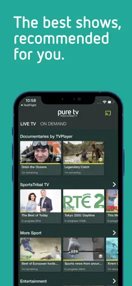 Game screenshot Pure TV mod apk