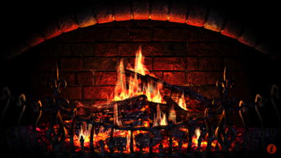 Screenshot #2 pour Virtual Fireplace 3D