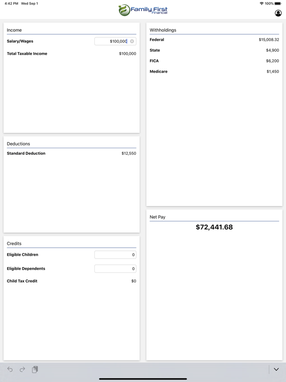 Screenshot #4 pour Family First Financial