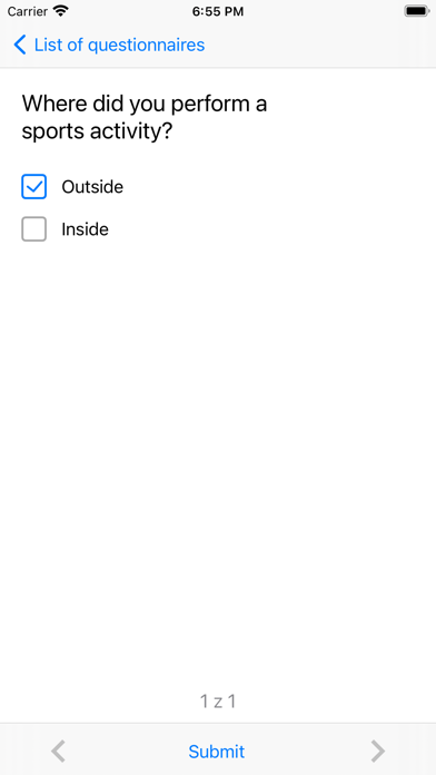 HRapp (surveys) Screenshot