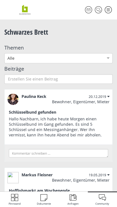 BLUMENSTOCK Screenshot