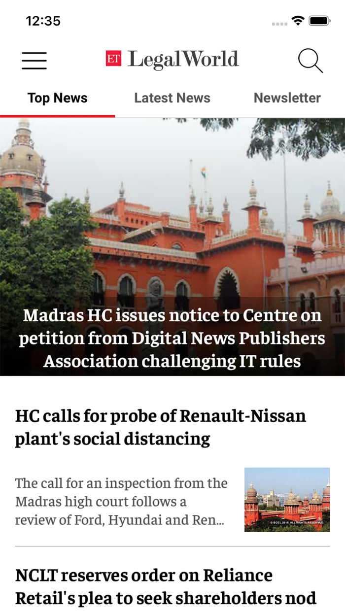 ETLegalWorld by Economic Times