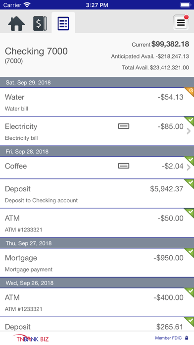 TNBANK BIZ Screenshot
