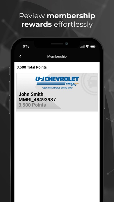 U-J Chevrolet Difference Screenshot
