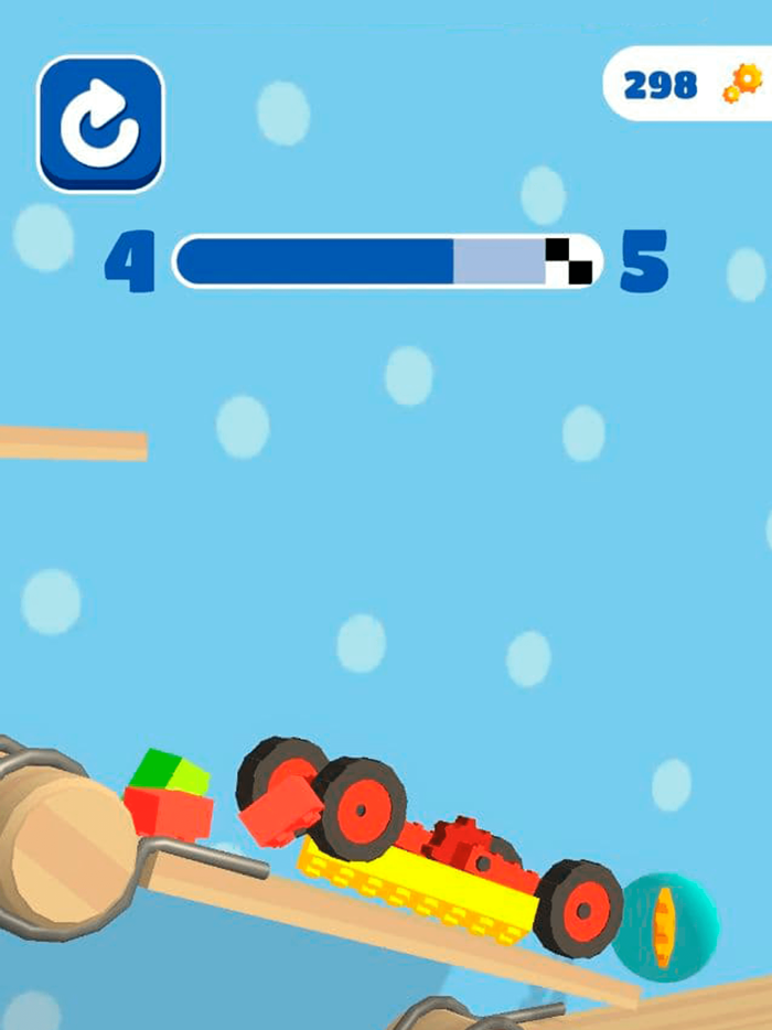 Folding Car Racing puzzle