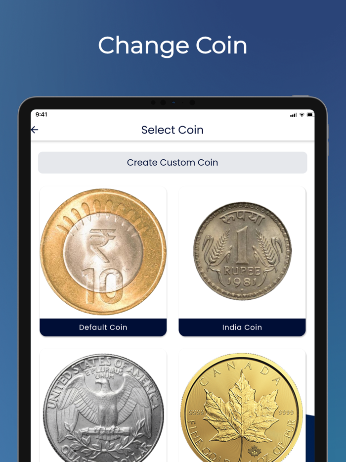 Coin Flip - Head or Tail