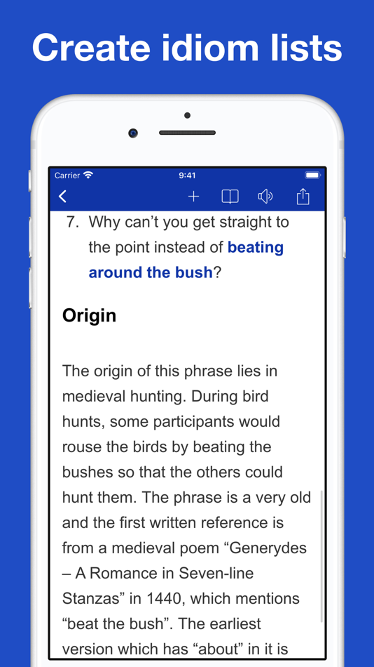 #5. Dictionary of Idiom Origins (iOS) 由: Thuy Duong