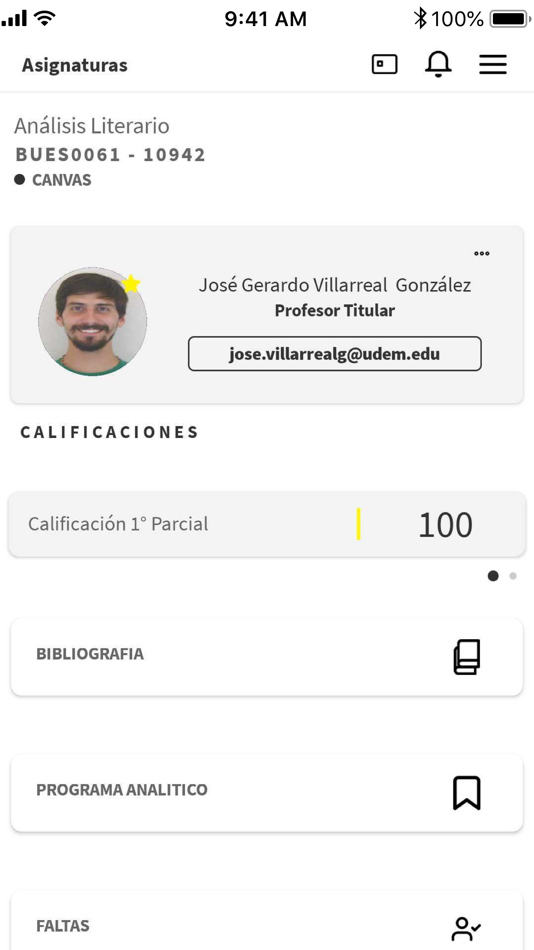 #2. UDEM APP Campus digital (iOS) Podle: Moofwd