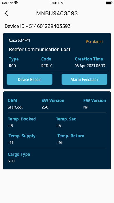 Screenshot #3 pour M&R Reefer Containers