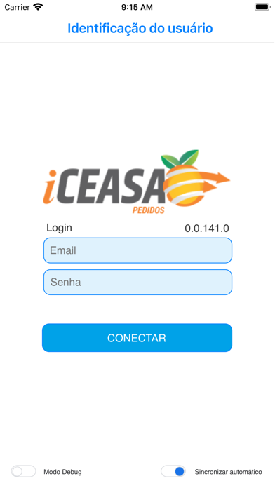 iCeasa Pedidos Screenshot
