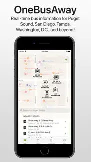 onebusaway iphone screenshot 1