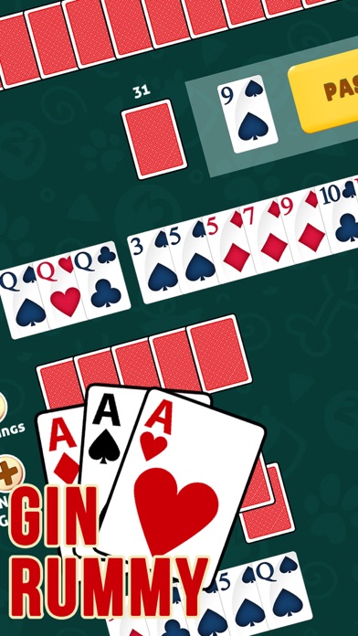 Gin Rummy Solo Classic Screenshot