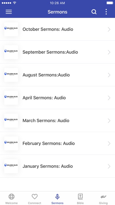 Screenshot #3 pour Golden Isles Church Of God