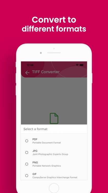 TIFF Converter, TIFF to PDF