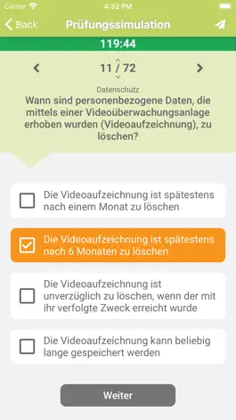 Game screenshot Sachkundeprüfung §34a GewO hack