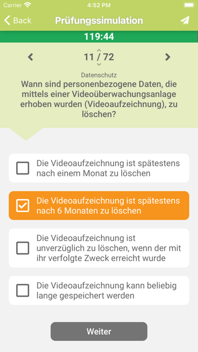 Sachkundeprüfung §34a GewO app screenshot 2 by KOMPASS-NRW GmbH - appdatabase.net