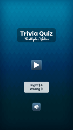Trivia Quiz Multiple Lifelines screenshot 5