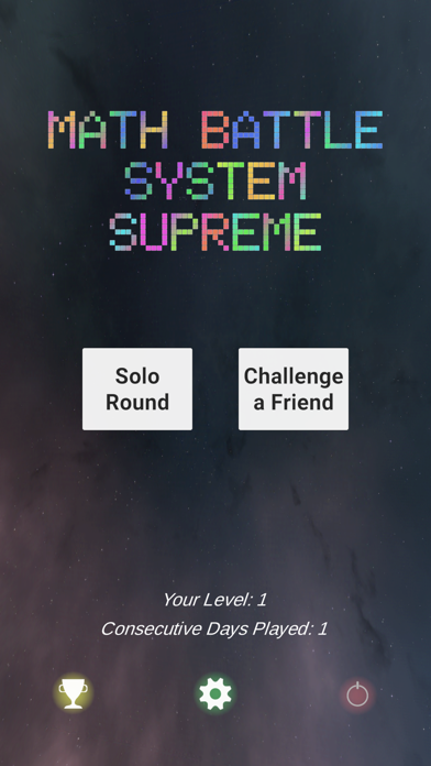 Screenshot #2 pour Math Battle System Supreme