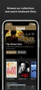 BFI Player Classics screenshot #2 for iPhone