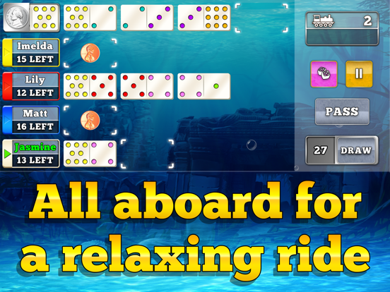 Mexican Train Dominoes Gold iPad app afbeelding 2