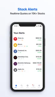 stock alarm - alerts, tracker iphone screenshot 1