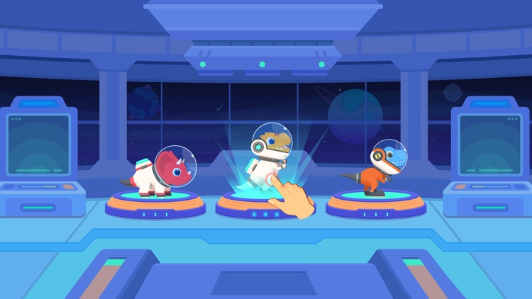 Dinosaur Rocket Games for kids screenshot-9