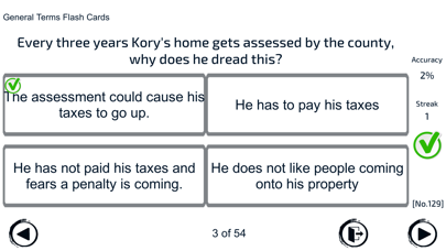 CA Real Estate Exam Flashcards Screenshot