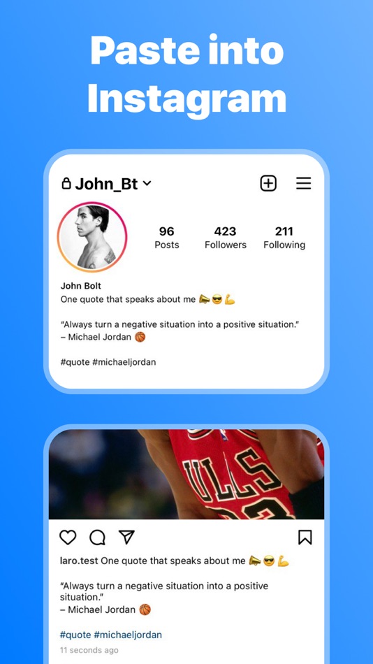 #3. Empty Lines for Instagram (iOS) 由: Dzianis Beliai