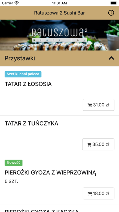 Ratuszowa 2 Sushi Bar Screenshot