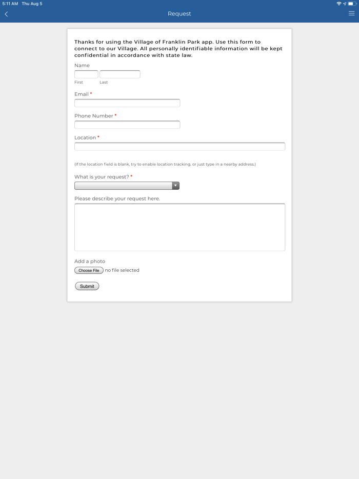 Village of Franklin Park