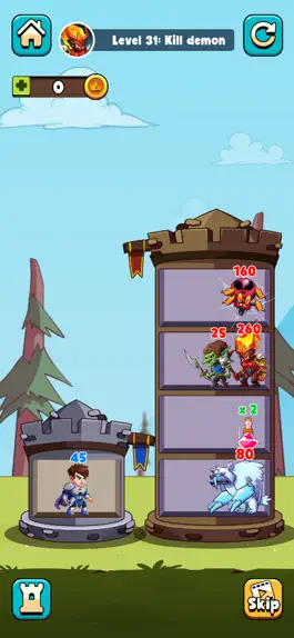 Game screenshot Hero Tower War - Merge Puzzle mod apk