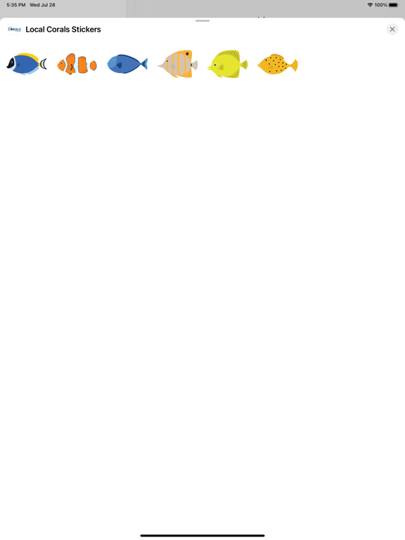 Screenshot #4 pour Local Corals Stickers