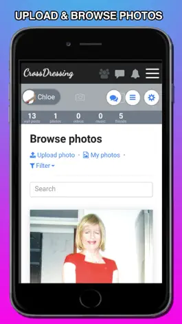 Game screenshot CrossDressing Social Network apk