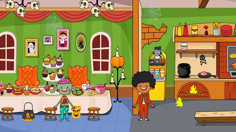 My Pretend Trick or Treat Town screenshot-4