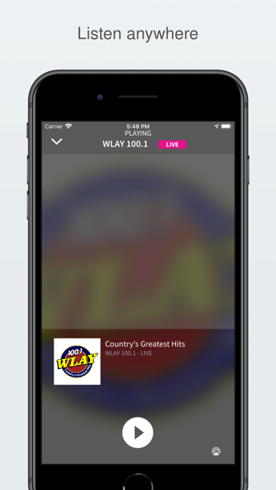 WLAY-FM Screenshot