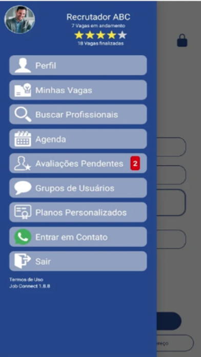 JOB Connect Screenshot
