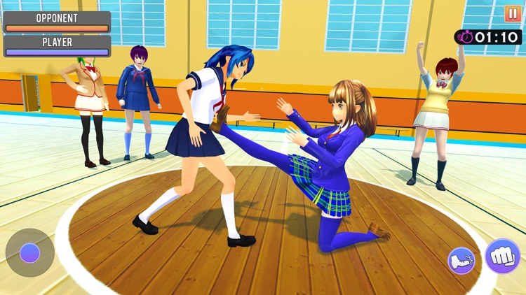 Anime Girl Life High School 3D