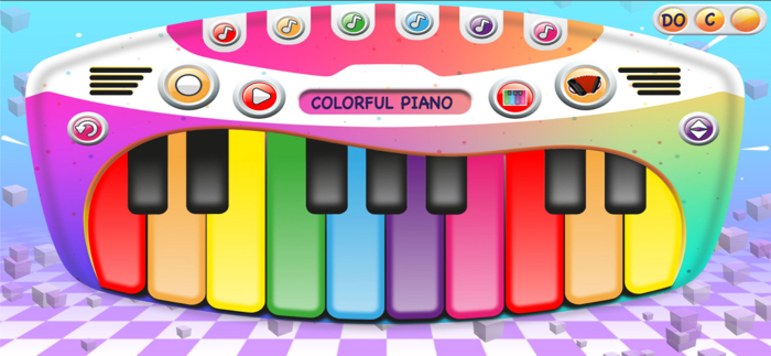 Colorful iPiano