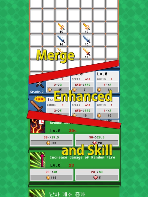 Screenshot #5 pour MergeSword : Idle Merged Sword