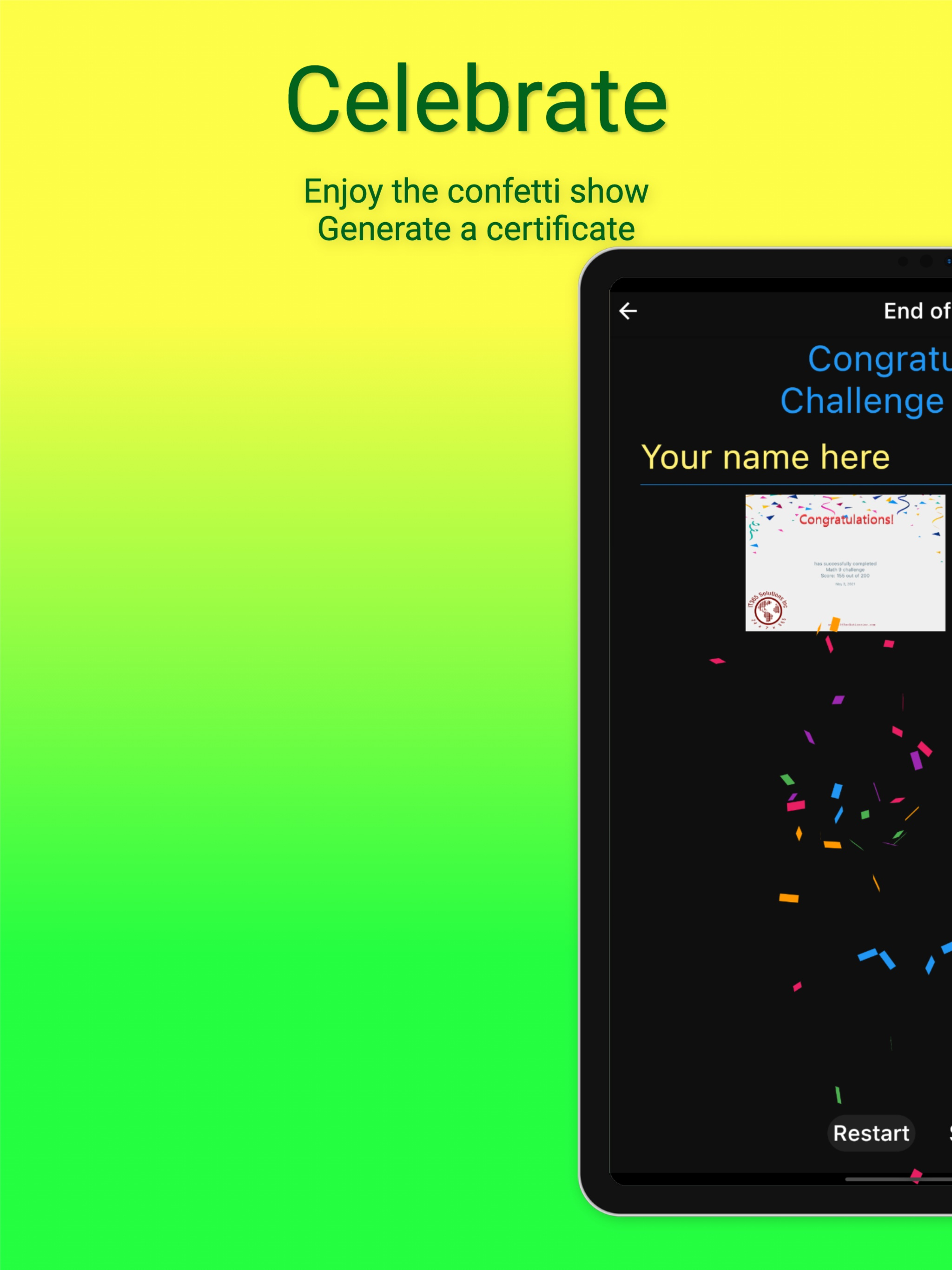 2nd Grade Math Challenge screenshot 11