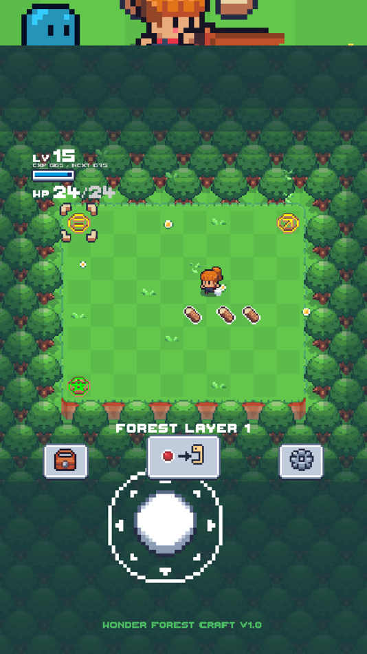 #2. Wonder Forest Craft (iOS) Oleh: HULABREAKS