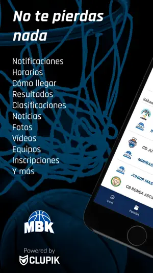 CLUB MÁLAGA BASKET screenshot 2