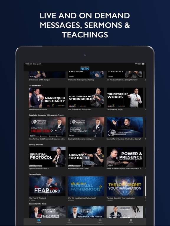 Screenshot #6 pour EncounterNOW Channel