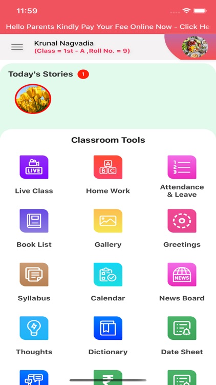Class ON - Parents App