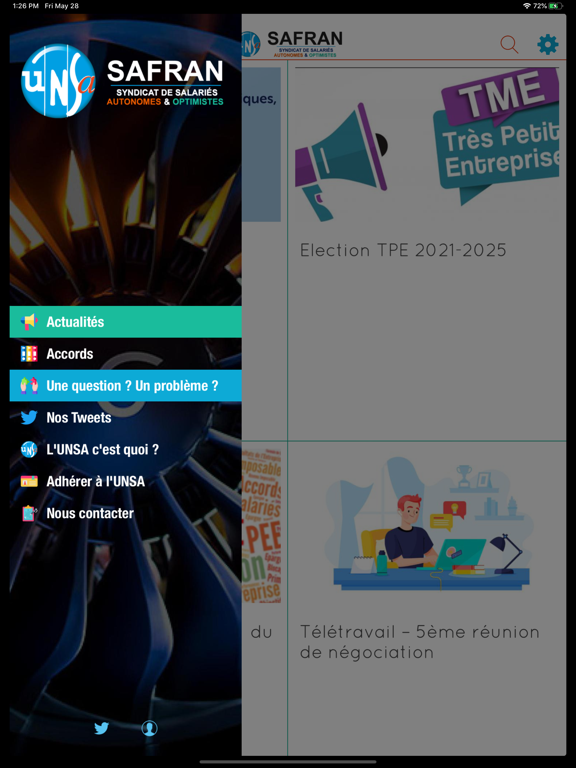 Screenshot #4 pour UNSA SAFRAN
