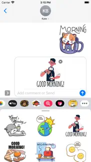 How to cancel & delete love good morning stickers 2