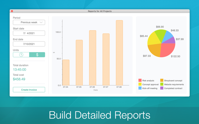 Chrono Plus - Time Tracker Screenshot