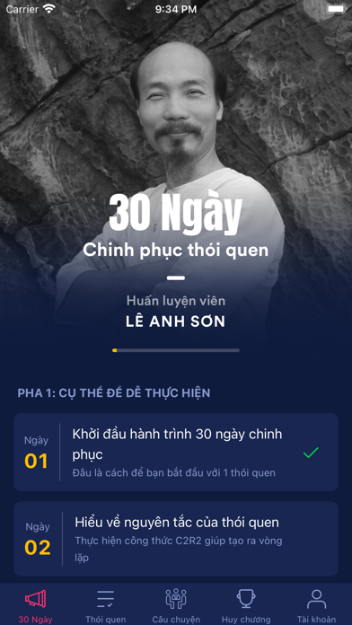 30 Ngày Thói Quen Screenshot