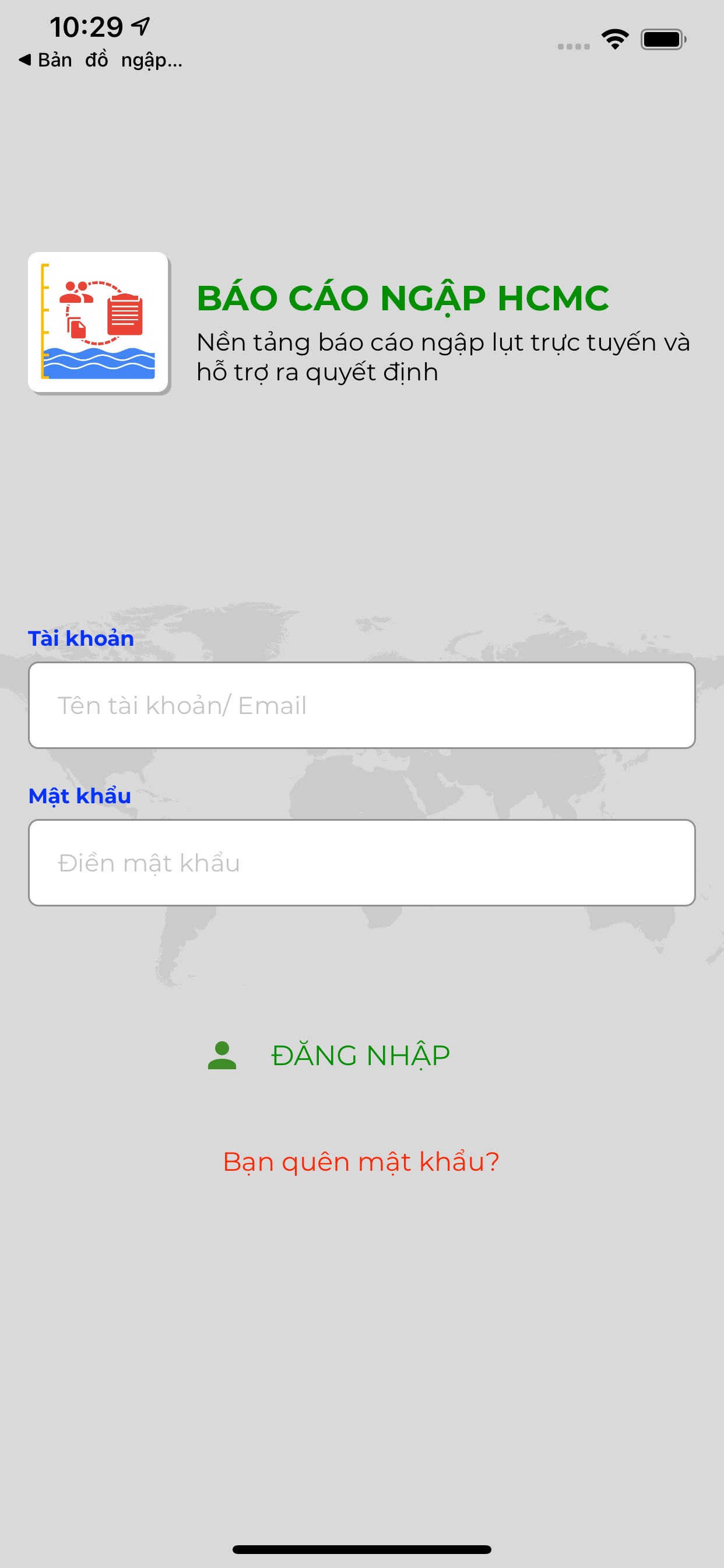 Báo cáo ngập HCMC