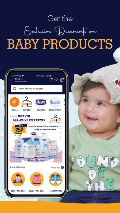 Boptee -Baby & Kids Fashion Screenshot
